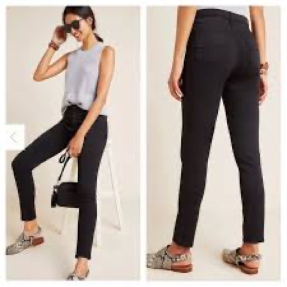 Anthro Adriano Goldschmied The Abbey Ankle Mid-Rise Super Skinny Ankle 29R